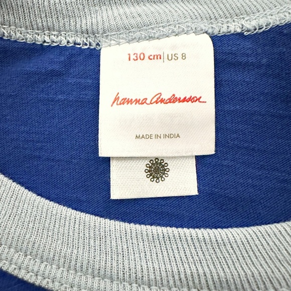 Hanna Andersson | Slub Jersey Baseball Tee (8) ⚾️ - Picture 3 of 3